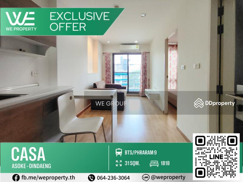 For Sale - Casa Condo Asoke - Dindaeng, Bangkok