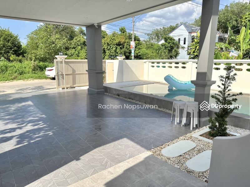 For Sale - For sale: Pool villa near Hat Yai Airport with facilities ● Price 13.9 million baht, Songkhla