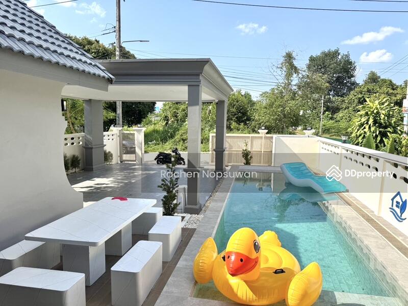 For Sale - For sale: Pool villa near Hat Yai Airport with facilities ● Price 13.9 million baht, Songkhla