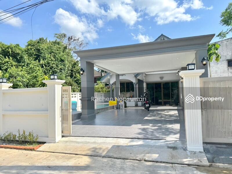 For Sale - For sale: Pool villa near Hat Yai Airport with facilities ● Price 13.9 million baht, Songkhla