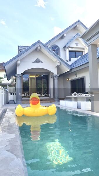 For Sale - For sale: Pool villa near Hat Yai Airport with facilities ● Price 13.9 million baht, Songkhla