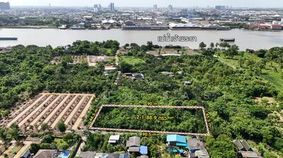 ขาย - ขายที่ดินติดคลองในคุ้งบางกะเจ้า 2-1-88.9 ไร่, สมุทรปราการ