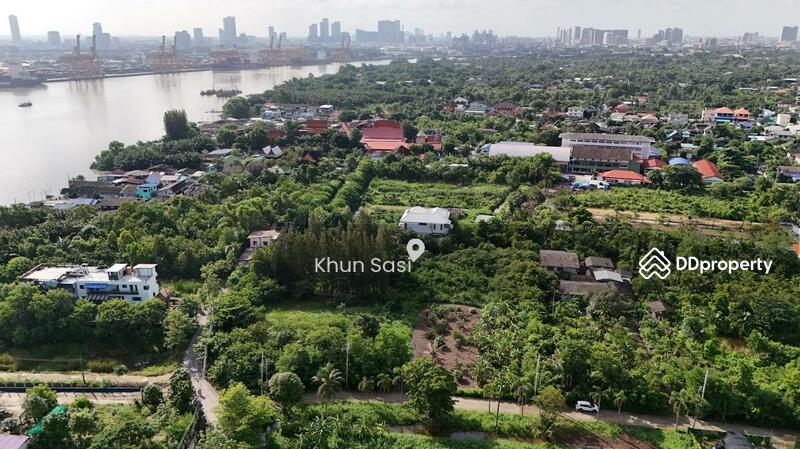 ขาย - ขายที่ดินในคุ้งบางกะเจ้า ถนนเพชรหึงษ์ ซอย57 เข้าซอยภาระจำยอมลึก 35 เมตร 0-2-97 ไร่, สมุทรปราการ