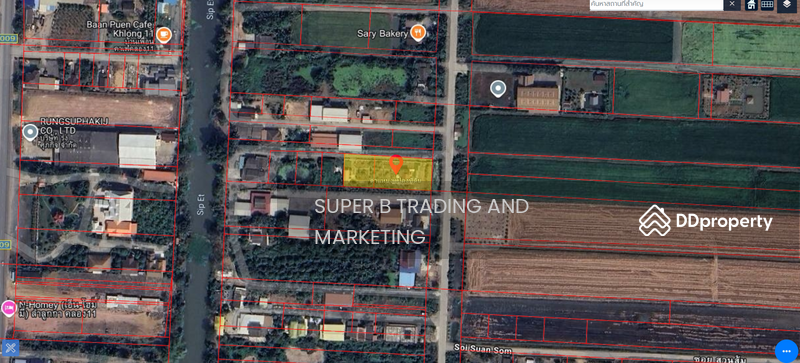 For Sale - For sale: Single house, 1 rai, 2 ngan, Lam Luk Ka, Khlong 11, Pathum Thani, Pathum Thani