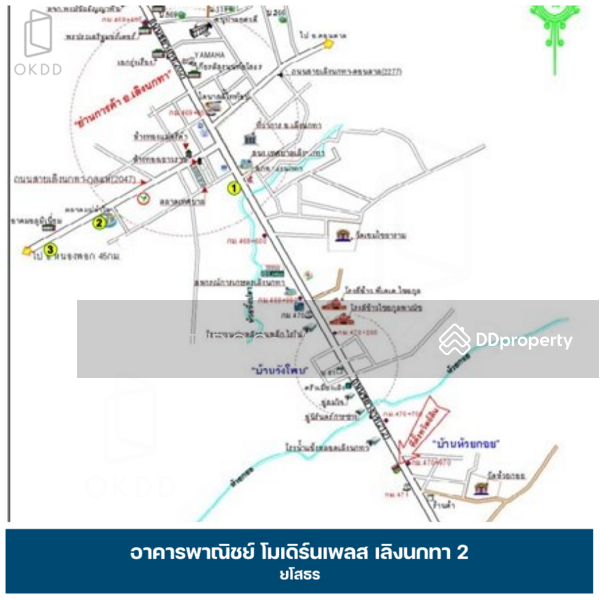 For Sale - อาคารพาณิชย์ โมเดิร์นเพลส เลิงนกทา 2, ยโสธร, Yasothon