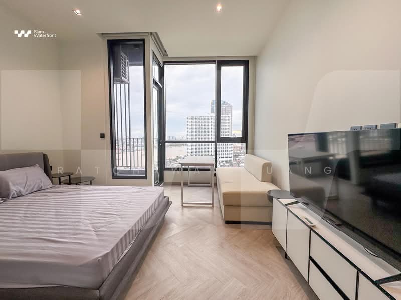 Chapter Charoennakhon–Riverside, Bangkok, Charoennakorn Road, Bang Lam Phu Lang, Khlong San, Bangkok, 1 Bedroom, 25 sqm, Condo For Rent, by Ratchawan Huang, 60051118 - DDproperty.com