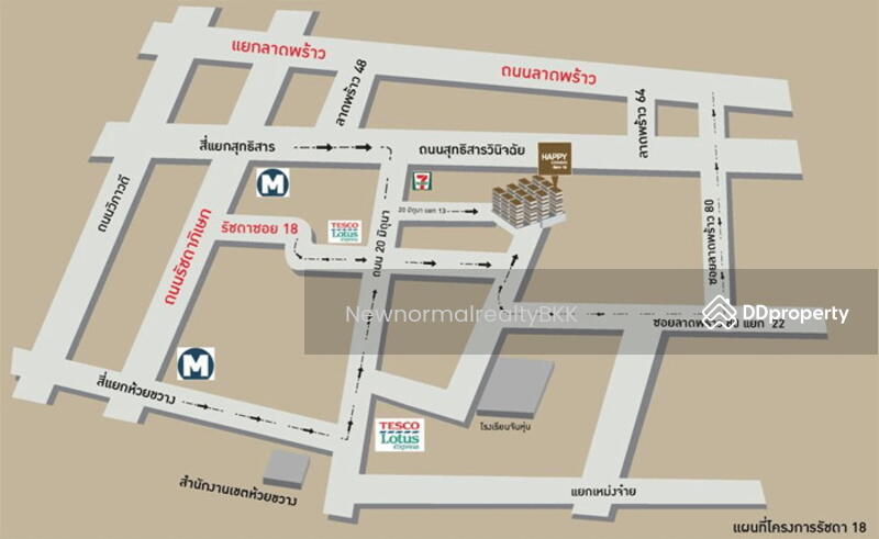 For Sale - Happy Condo Ratchada 18, Bangkok