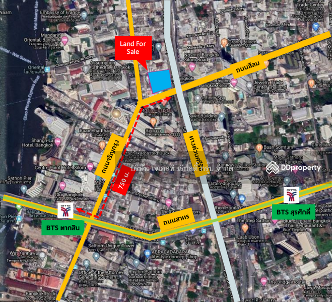 For Sale - Land 3-0-12.2 Rais, Bangkok, Bangkok