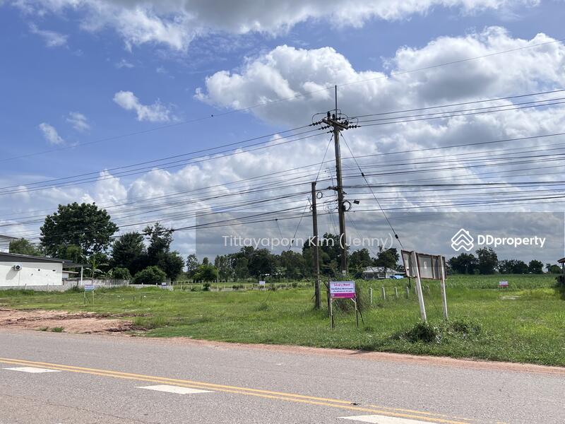 For Rent - ที่ดินให้เช่า ถมแล้ว ติดถนน เชียงยืน - คำใหญ่ รวม 4 แปลง ใกล้ธนาคารเพื่อการเกษตรฯ อ. ชื่นชม, Maha Sarakham