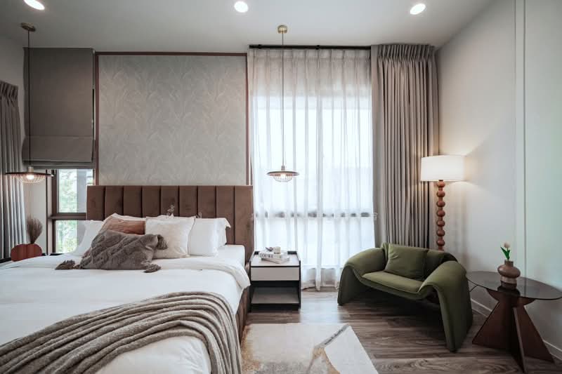 Burasiri Krungthep Kreetha, Bangkok, 95 Soi Pracha Ruam Chai, Hua Mak, Bang Kapi, Bangkok, 4 Bedrooms, 238 sqm, Single Detached House For Sale, by ผึ้ง ภรภัทร, 60054971 - DDproperty.com