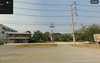 ขาย - อาคารพร้อมที่ดิน พื้นที่ 3 ไร่ ติดถนนโรจนะ บ้านสร้าง ใกล้ ตลาดวังน้อย, พระนครศรีอยุธยา