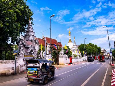 ขาย - ที่ดินพร้อมสิ่งปลูกสร้าง บนถนนสายวัฒนธรรม ถ.ท่าแพ, เชียงใหม่