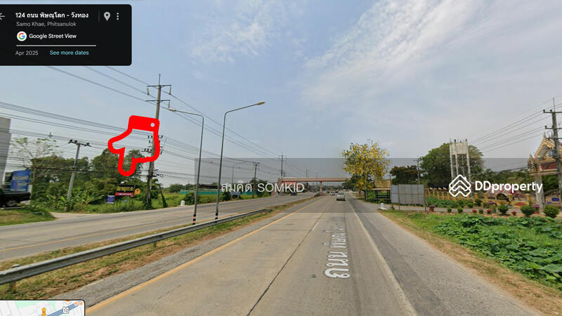 ขาย - ที่ดินสวยใจกลางโซนธุรกิจ อ.เมืองพิษณุโลก ติดถนนสาธารณะสองด้าน, พิษณุโลก
