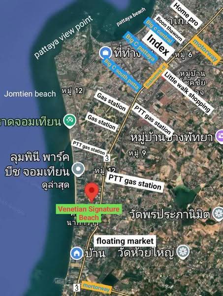 Venetian Signature Condo Resort Pattaya, chon-buri, Na Jomtien Rd, Nong Pru, Bang Lamung (Pattaya), Chon Buri (Pattaya), 1 Bedroom, 32 sqm, Condo For Sale, by คุณรินดา, 60060481 - DDproperty.com