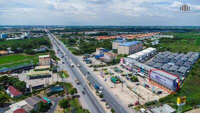 ขาย - คุณกำลังมองหาอาคารพาณิชย์ตึกแถวติดถนนอยู่ใช่มั้ย ตึกแถว 7 คูหาขายถูก พื้นที่ 114.7 ตร.วา, พระนครศรีอยุธยา