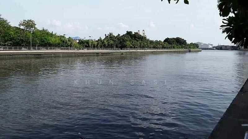 ขาย - [BKC018] ขายที่ดินวิวแม่น้ำเจ้าพระยาและวิวคลองลัดโพธิ์ 367 ตารางวา ขายตารางวาละ 90,000 บาท, สมุทรปราการ