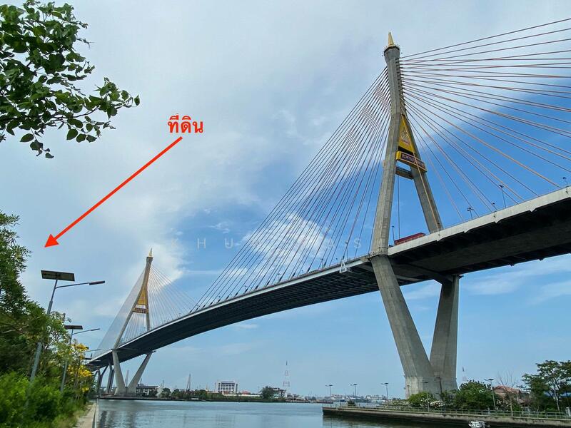 ขาย - [BKC018] ขายที่ดินวิวแม่น้ำเจ้าพระยาและวิวคลองลัดโพธิ์ 367 ตารางวา ขายตารางวาละ 90,000 บาท, สมุทรปราการ