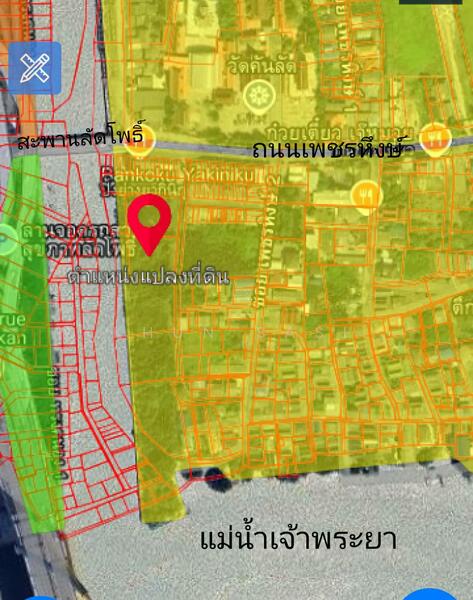 ขาย - [BKC018] ขายที่ดินวิวแม่น้ำเจ้าพระยาและวิวคลองลัดโพธิ์ 367 ตารางวา ขายตารางวาละ 90,000 บาท, สมุทรปราการ