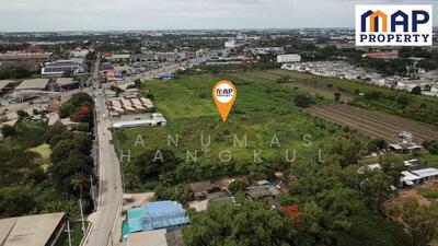 ขาย - ที่ดินผังเมืองสีแดง ถนนพุทธสาคร, สมุทรสาคร