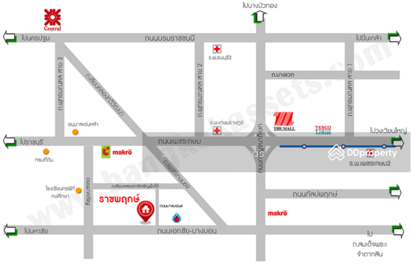 For Sale - ราชพฤกษ์ บางบอน 4, Bangkok