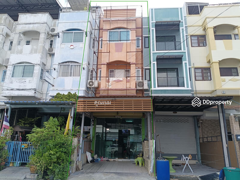 ขาย - อาคารพาณิชย์ 3 ชั้นครึ่ง หมู่บ้านสราสินีวิลล์ พหลโยธิน62, ปทุมธานี