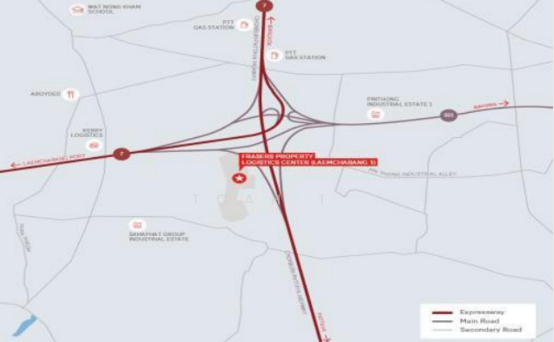 warehouse cargo for rent Chonburi Laem Chabang Sriracha 仓库出租, Chon Buri (Pattaya), Bang Lamung, Bang Lamung (Pattaya), Chon Buri (Pattaya), , 2,688 sqm, Warehouse/Factory For Rent, by TOAH T., 60066794 - DDproperty.com