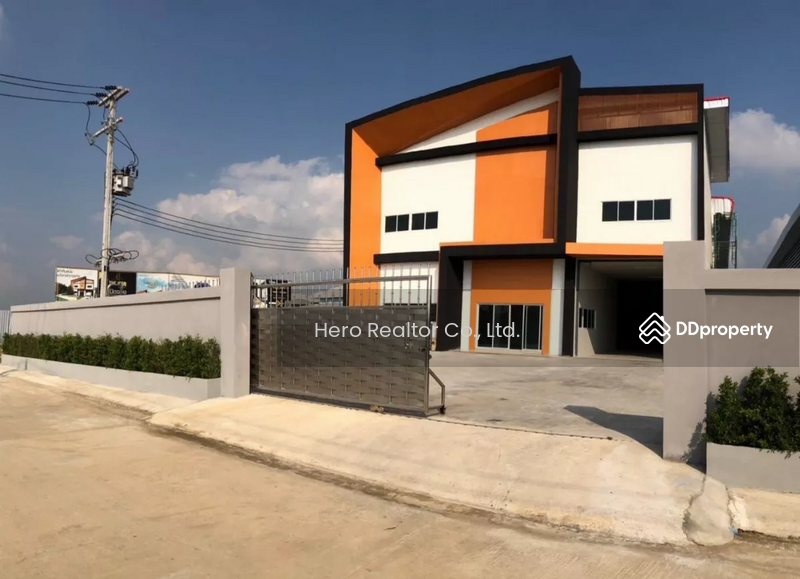 For Rent - Newly Built Factory with Office for Rent and Sale in Ban Ko, Mueang Samut Sakhon BRE25339, Samut Sakhon