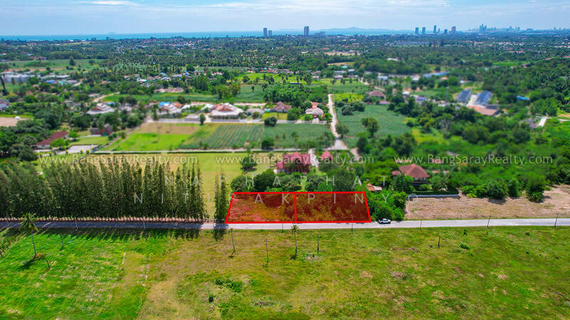 185 & 182 sqw of Land for Sale in Na Jomtien, near Wat Yan, Chon Buri (Pattaya), Bang Sa-re, Sattahip, Chon Buri (Pattaya), , 1,468 sqm, Land For Sale, by Naphaphat Nitipakpinyo, 60067452 - DDproperty.com