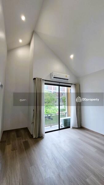 For Sale - หลังมุมหน้าโครงการ บ้านทรงนอร์ดิก ไม่เคยเข้าอยู่ ขาย ทาวน์โฮม หมู่บ้าน Assawin Village, Samut Songkhram