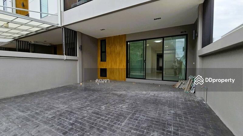 For Sale - หลังมุมหน้าโครงการ บ้านทรงนอร์ดิก ไม่เคยเข้าอยู่ ขาย ทาวน์โฮม หมู่บ้าน Assawin Village, Samut Songkhram