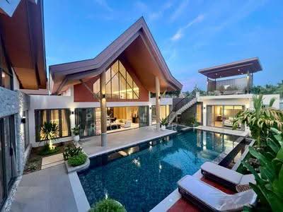 ขาย - 2S0200 Pool villa for sale 47,500,000 baht 4 bedroom 5 bathroom at cherngtalay have fully furnished, ภูเก็ต