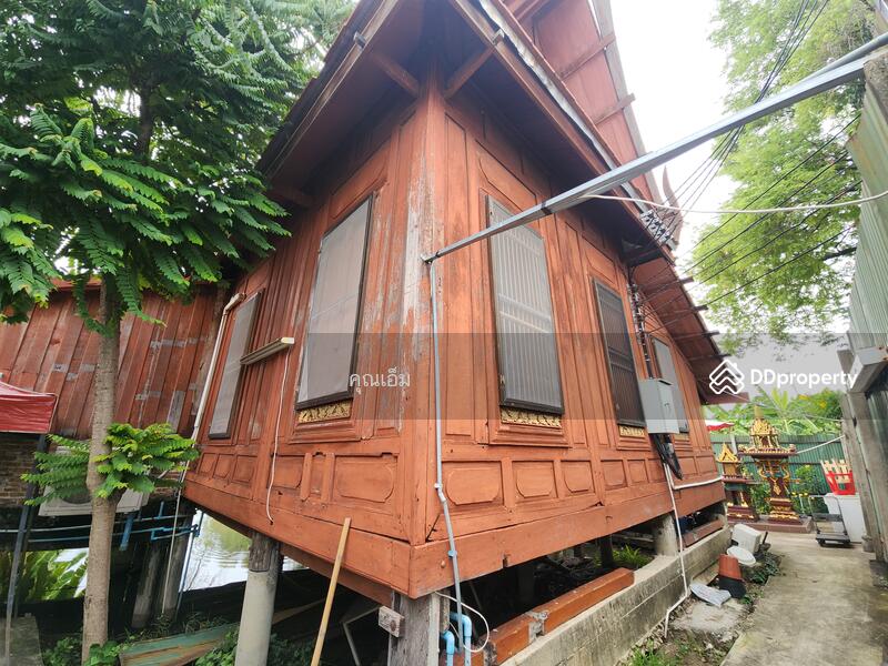 ขาย - บ้านทรงไทยแท้ บนบ่อน้ำส่วนตัว ใจกลางบางกรวย นนทบุรี (ซอยหมู่บ้านธนากร 2), นนทบุรี