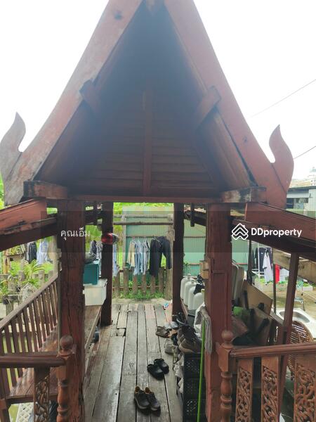ขาย - บ้านทรงไทยแท้ บนบ่อน้ำส่วนตัว ใจกลางบางกรวย นนทบุรี (ซอยหมู่บ้านธนากร 2), นนทบุรี