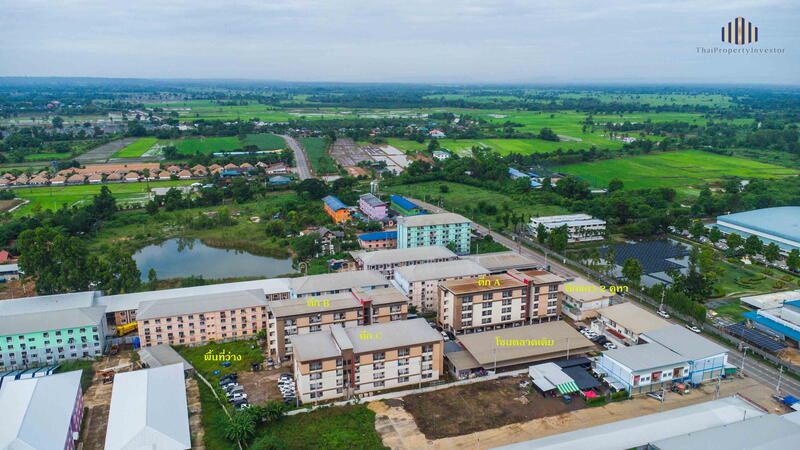 ขาย - ขายอสังหารายได้ (Income Property) อพาร์ตเมนต์ใกล้โรงงาน CPF โชคชัย โคราช 249 ห้อง ผู้เช่าเต็ม, นครราชสีมา