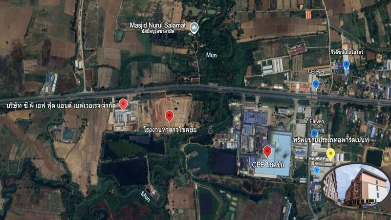 ขาย - ขายอสังหารายได้ (Income Property) อพาร์ตเมนต์ใกล้โรงงาน CPF โชคชัย โคราช 249 ห้อง ผู้เช่าเต็ม, นครราชสีมา