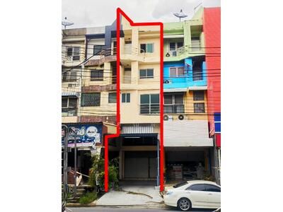 ขาย - ขายถูกมาก! ตึกแถวอาคารพาณิชย์ 4 ชั้น ทำเลทอง หมู่บ้านธันยกานต์ วัชรพล ใกล้ถนนเทพรักษ์ ทางตัดใหม่, กรุงเทพ