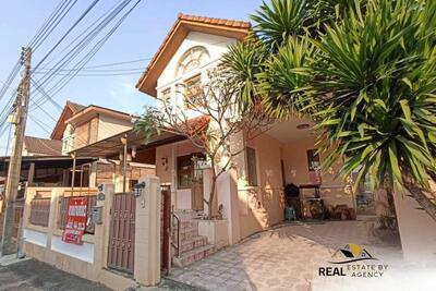 ขาย - บ้านเดี่ยว2ชั้น ใกล้โลตัสไร่กล้วย, ชลบุรี