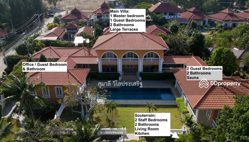 ขาย - คฤหาสน์หรู 7 ห้องนอน บนที่ดิน 2 ไร่ ให้เช่าหรือขาย – ซอย 116 หัวหิน, ประจวบคีรีขันธ์