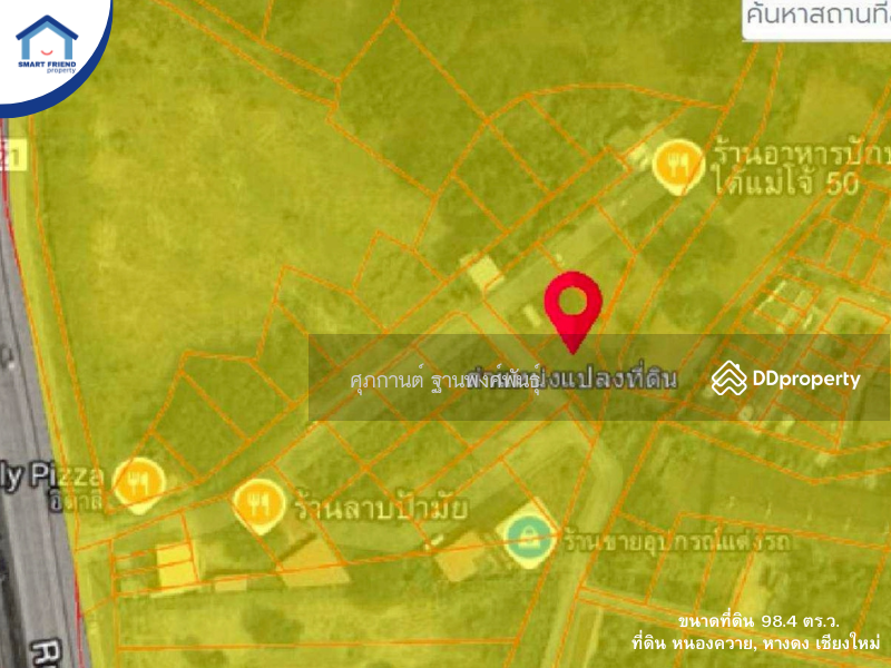 For Sale - Land for Sale, Rare Location near Ton Kwen Intersection, Hang Dong, Chiang Mai, Chiang Mai
