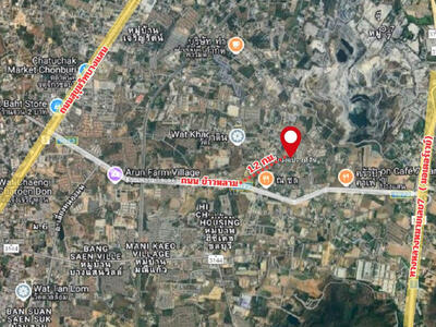 ขาย - ขายที่ดิน 2 ไร่ 2 งาน 25 ตารางวา ต.ห้วยกะปิ อ.เมือง จ.ชลบุรี - ใกล้ถนนข้าวหลาม บางแสน ชลบุรี, ชลบุรี