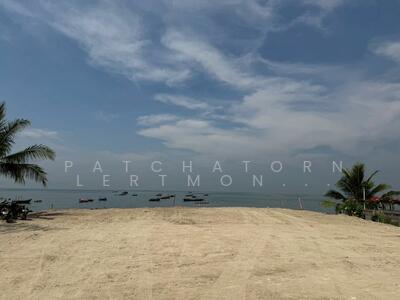 ขาย - ขายที่ดินติดชายหาด ชายทะเลบางพระ ศรีราชา ชลบุรี หน้ากว้าง ถมแล้ว, ชลบุรี