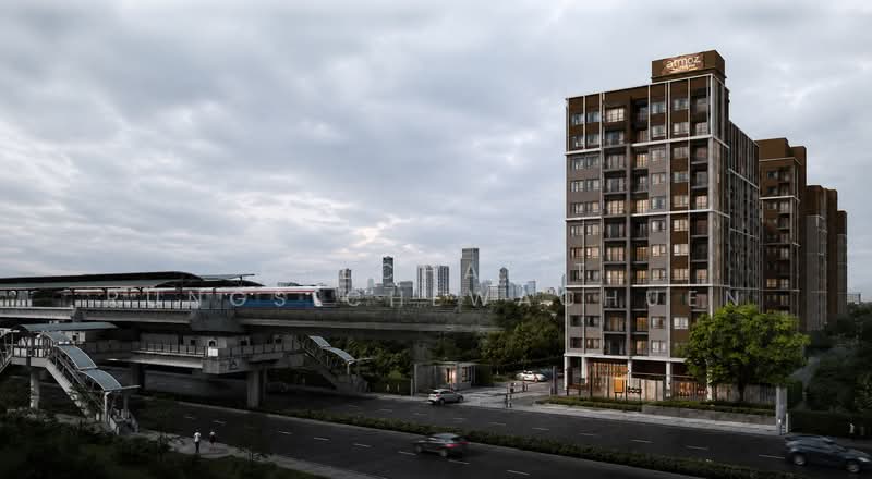 Niche Mono Sukhumvit - Puchao : นิช โมโน สุขุมวิท - ปู่เจ้า, สมุทรปราการ, ซอยสุขุมวิท 115 ถนนสุขุมวิท, เทพารักษ์, เมืองสมุทรปราการ, สมุทรปราการ, 35 ตร.ม., คอนโด ให้เช่า, โดย Kulchalit Rungsichewachuen, 60082004 - DDproperty.com