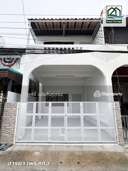 ขาย - ทาวน์เฮ้าส์2ชั้น ซอยนารถสุนทร15 หลังริมรีโนเวทพร้อมเข้าอยู่, สมุทรปราการ