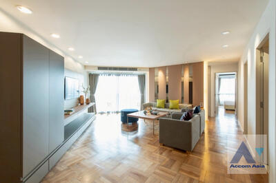 For Rent - 3 Bedrooms Apartment for Rent in Sathorn, Bangkok near BRT Thanon Chan at Family-Friendly Serviced, Bangkok