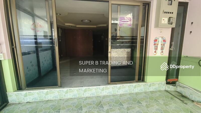 For Rent - For rent, 2 shophouses, 34 sq.w., Mahachai, Samut Sakhon, Samut Sakhon
