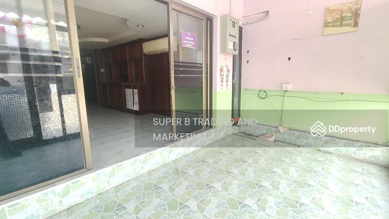 For Rent - For rent, 2 shophouses, 34 sq.w., Mahachai, Samut Sakhon, Samut Sakhon