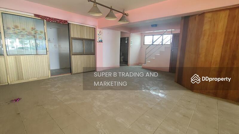 For Rent - For rent, 2 shophouses, 34 sq.w., Mahachai, Samut Sakhon, Samut Sakhon