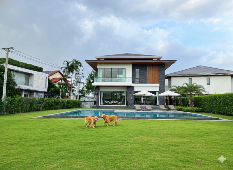 ภาพจำลอง บ้าน บนที่ดิน