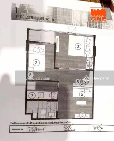 ขาย - Brown Condo Huaikwang : บราวน์ คอนโด ห้วยขวาง, กรุงเทพ