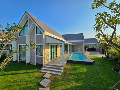 ขาย - พลูวิลล่าสร้างใหม่ ใกล้อ่างเก็บน้ำมาบประชัน พัทยา, ชลบุรี